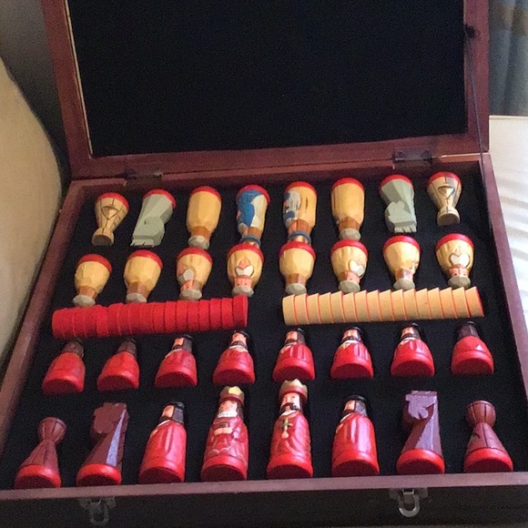 Thomas Pacconi Classic- Chess/Checkers Set - Picture 5 of 6